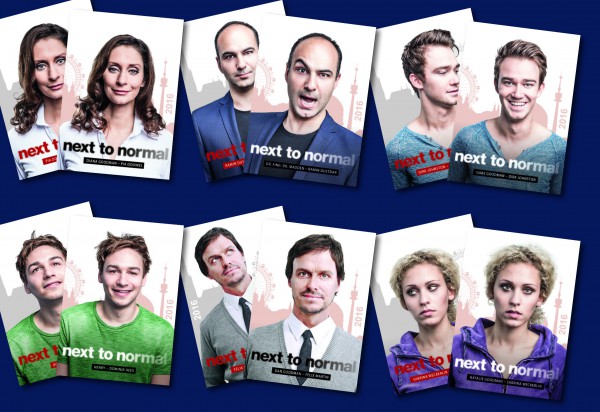 NEXT TO NORMAL - Sammelkarten - Wien Edition 2016 limitiert