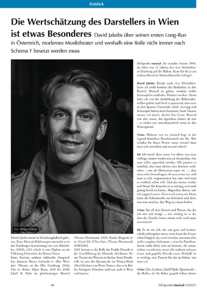 Interview mit David Jakobs aus der BliMu 03-23