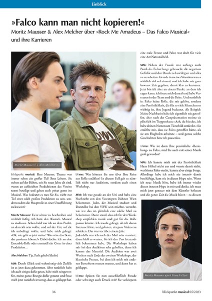 Interview mit Moritz Mausser und Alex Melcher aus der BliMu 05-23