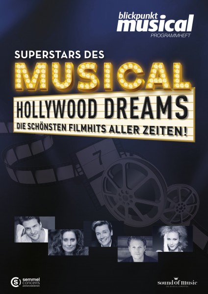 Programmheft - HOLLYWOOD DREAMS - Die schönsten Filmhits aller Zeiten BUNDLE